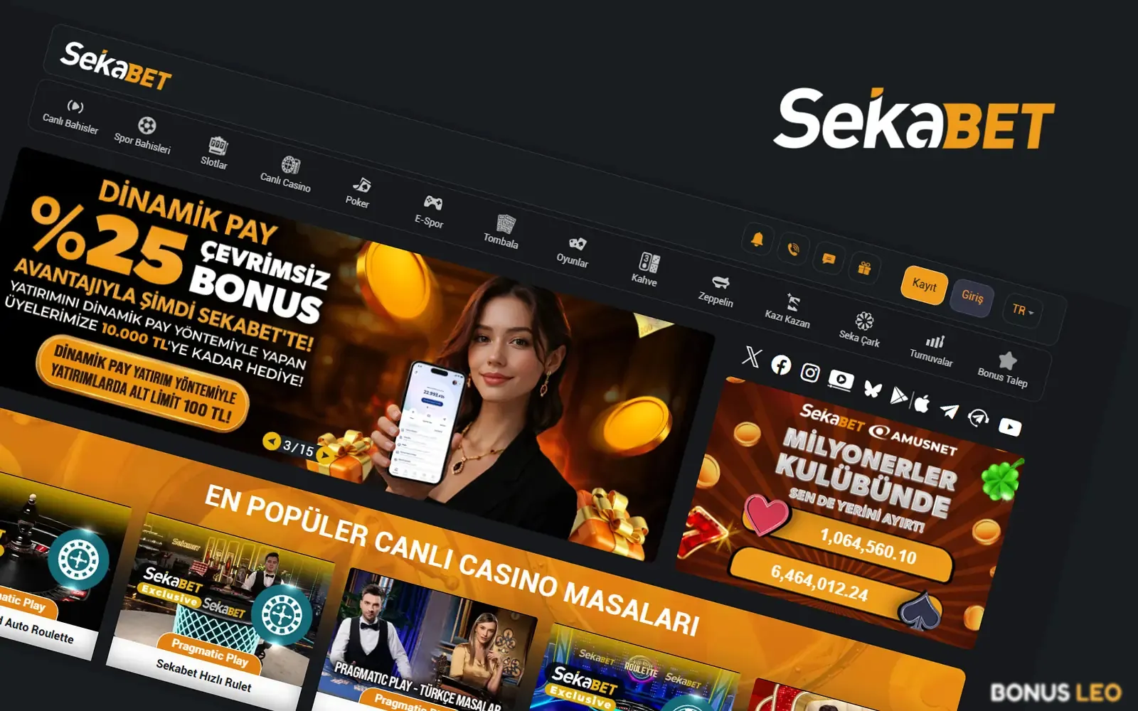 Sekabet Güncel Giriş