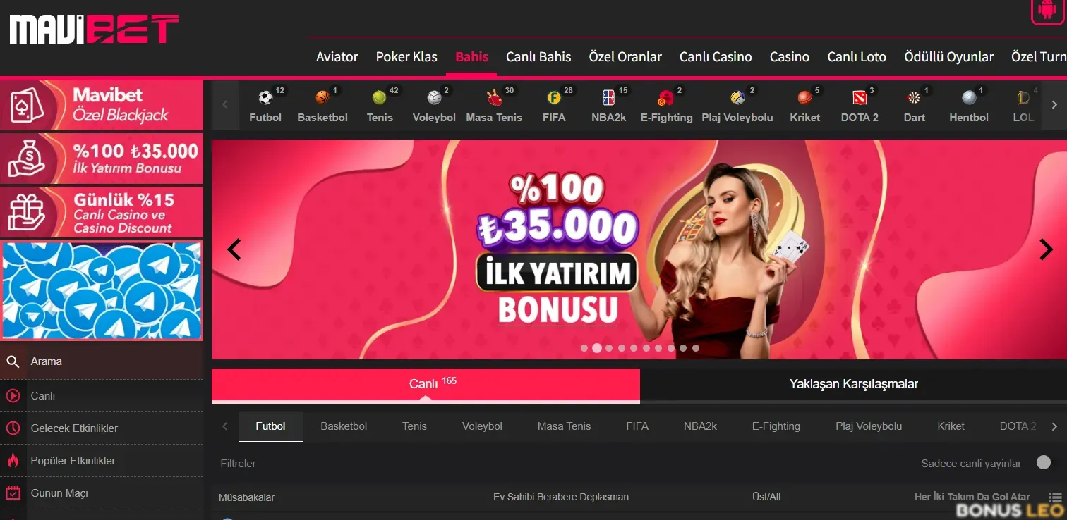 Mavibet Giriş